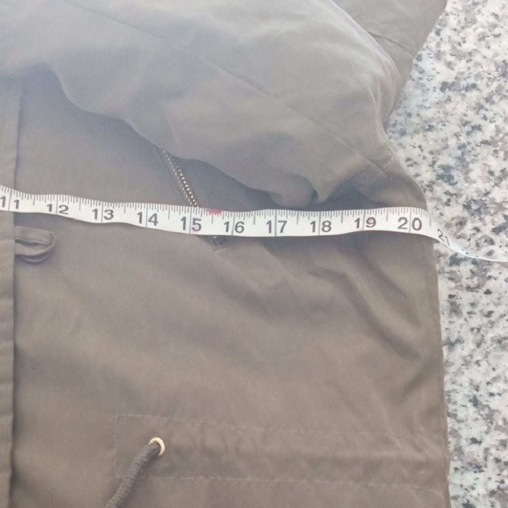 NWOT Brave Soul Olive Parka Coat - Picture 13 of 17